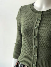 Load image into Gallery viewer, 3/4 Sleeve Cardi - Sage