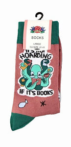 Socks - Hoarding Books