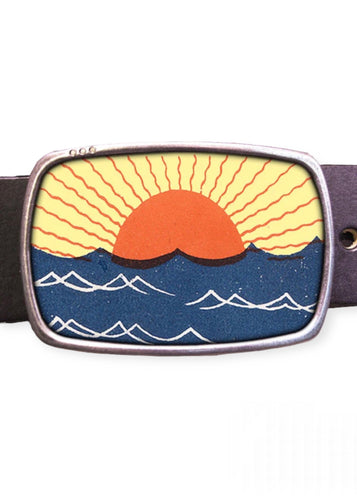 Sunset Belt Buckle