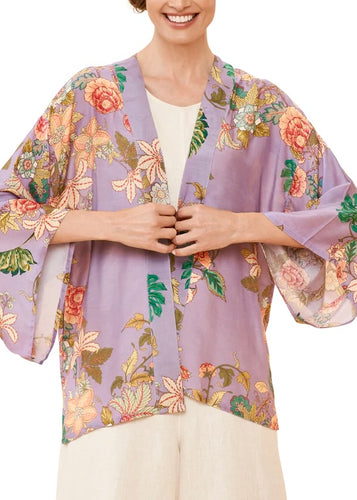 Kimono Jacket - Prancing Tiger