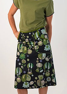 Avril Skirt - Long - Aru Green