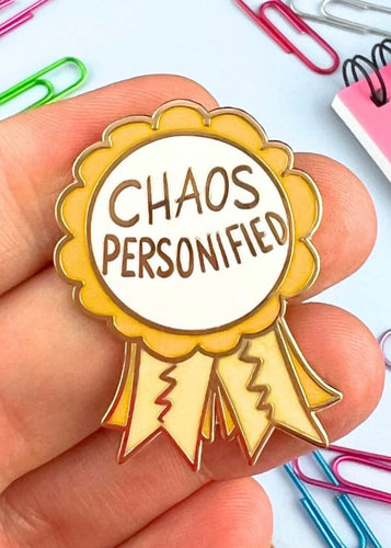 Enamel Badge - Chaos Personified