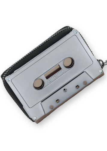 Tape Cassette Wallet - Pewter