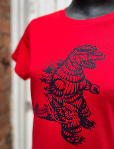 Ladies tee - Godzilla