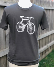 Load image into Gallery viewer, Bike tee - Coal