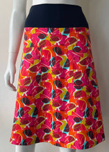 Load image into Gallery viewer, Flare Skirt - Birdy/Red