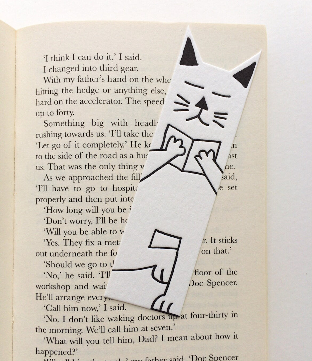 Letterpress Bookmark