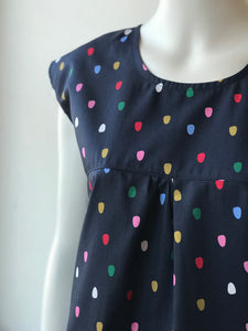 Smock top - Spotty