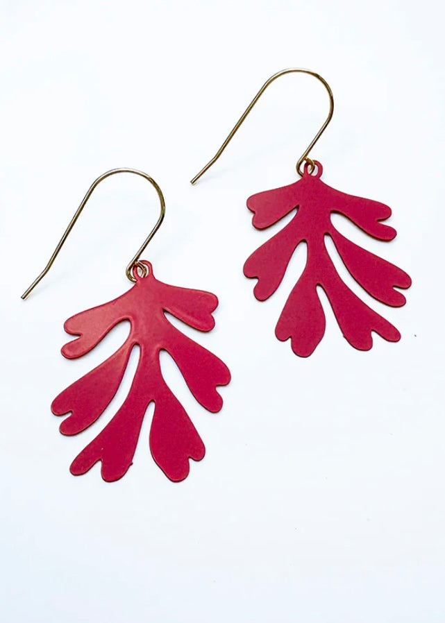 Mini Matisse Dangles - Red