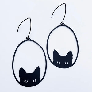 Black Cat Dangles