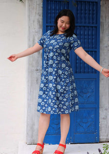 Frankie Dress - Blue Meadow