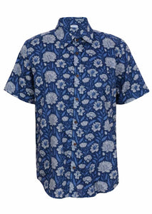 Mens Shirt - Blue Meadow