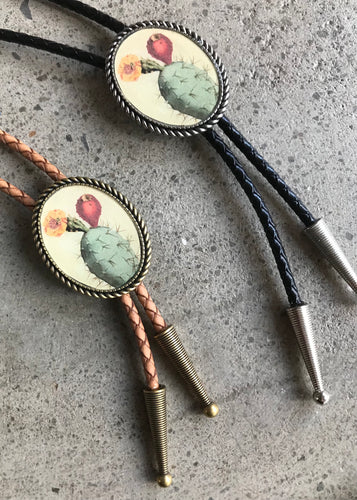 Cacti Bolo Tie