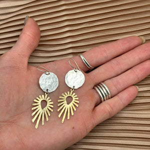 Sun Burst Earrings