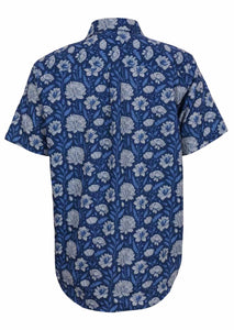 Mens Shirt - Blue Meadow