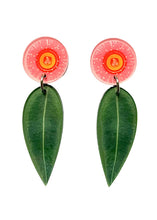 Load image into Gallery viewer, Gum Leaf Blossom Earrings