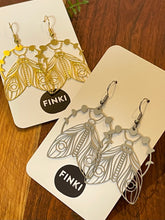 Load image into Gallery viewer, Lunar phase, Moth Earrings