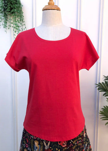 Boxy Tee - Red