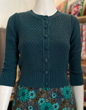 Load image into Gallery viewer, 3/4 Sleeve Cardi - Peacock