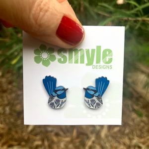 Fairy Wren Studs