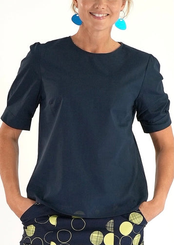 Martha Top - Navy