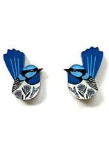 Load image into Gallery viewer, Fairy Wren Studs