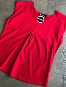 Smock Tee - Red