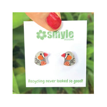 Load image into Gallery viewer, Zebra Finch Studs