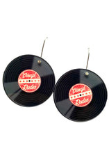 Load image into Gallery viewer, Vinyl Record Earrings