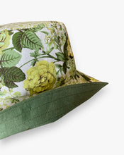 Load image into Gallery viewer, Summer Hat - Vintage/Green Roses