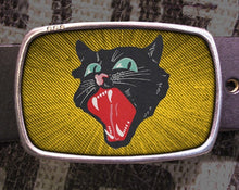 Load image into Gallery viewer, Screech Cat Belt Buckle