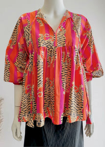 Twilight Tunic - Pink Tiger