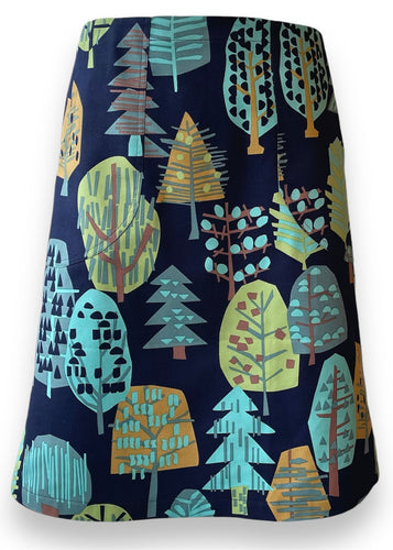 A-line skirt - Trees