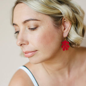 Mini Matisse Dangles - Red