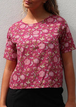 Load image into Gallery viewer, Neesha Top - Cranberry