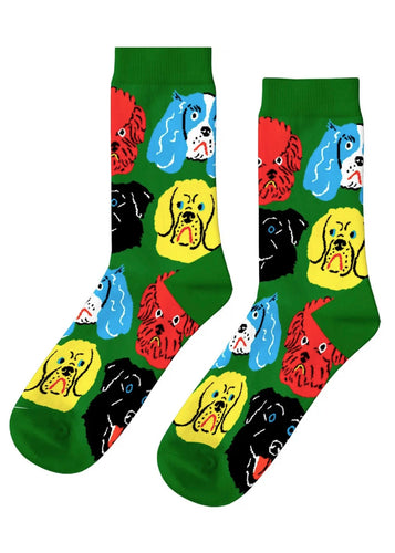 Men’s Crew Sock - Dogs