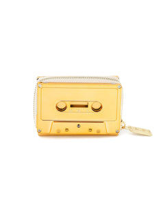 Tape Cassette Wallet - Gold