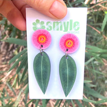 Load image into Gallery viewer, Gum Leaf Blossom Earrings