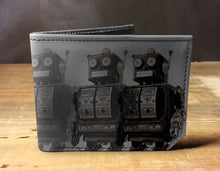 Load image into Gallery viewer, Robots - Leather Wallet