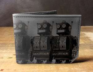 Robots - Leather Wallet