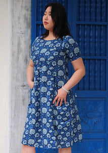 Frankie Dress - Blue Meadow