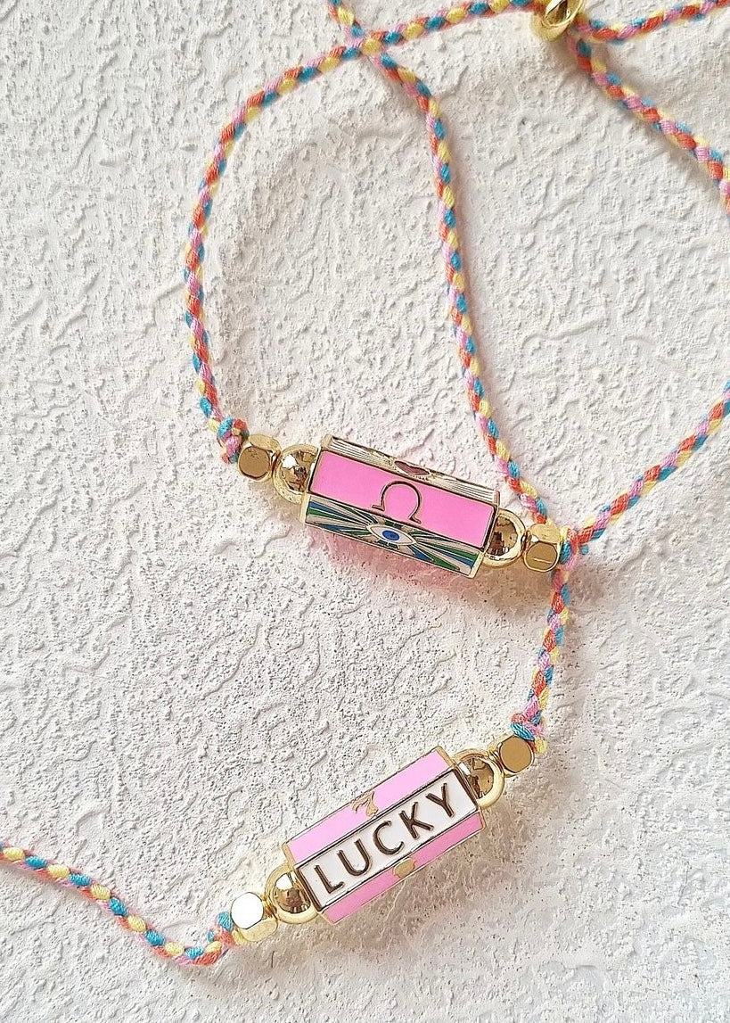 Lucky, Cord Necklace