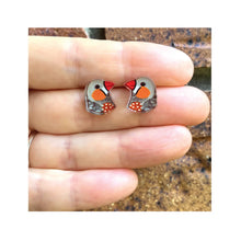 Load image into Gallery viewer, Zebra Finch Studs