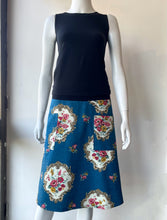 Load image into Gallery viewer, Flare Skirt - June Blue