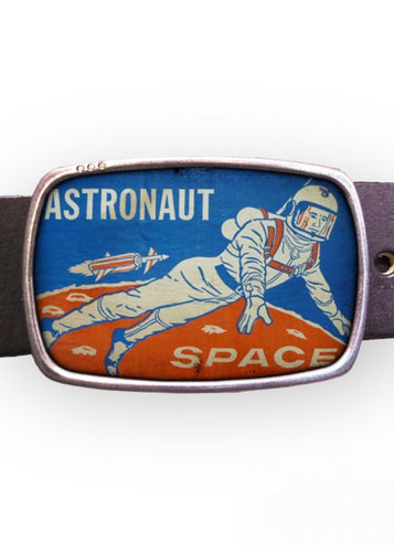 Astronaut Belt Buckle