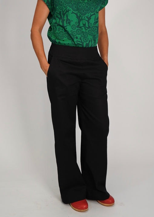 Wide Leg Pant - Black