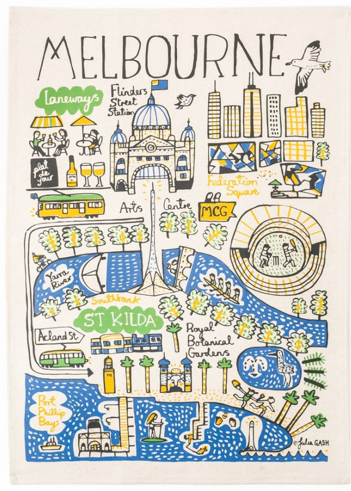 Melbourne Tea Towel