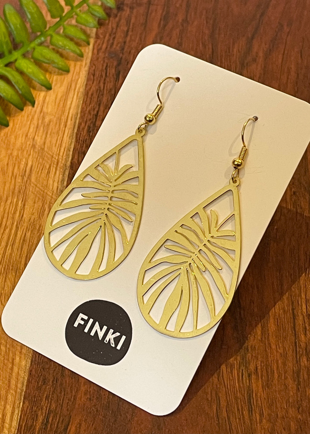 Palm Earrings