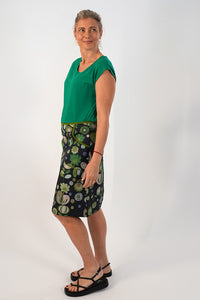 Avril Skirt - Long - Aru Green