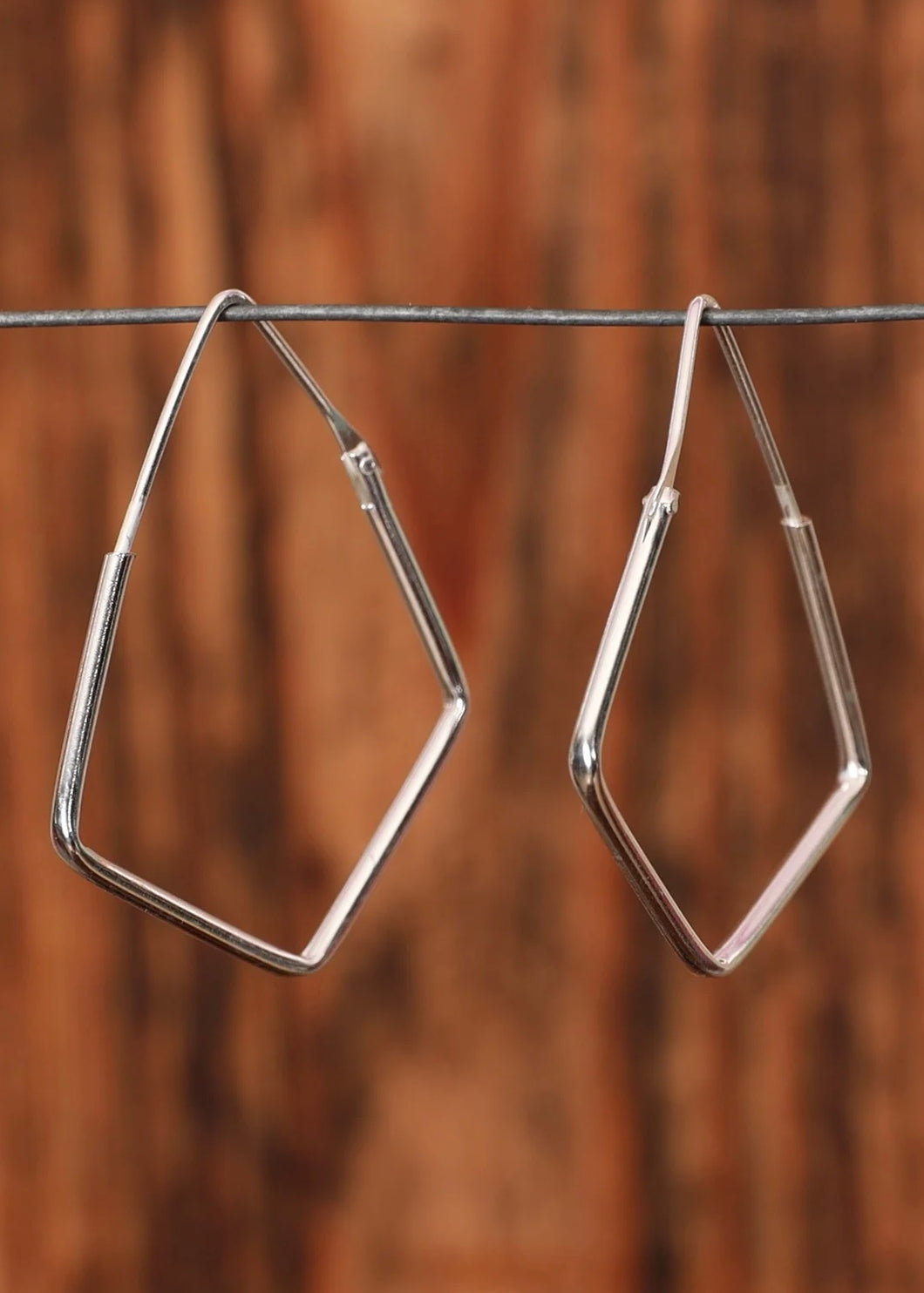 Angular Droplet Earring